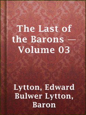 cover image of The Last of the Barons — Volume 03